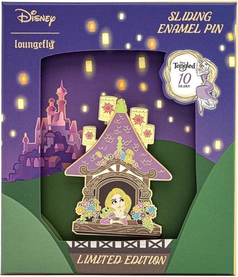 Tangled 10th Anniversary Loungefly Limited Edition Disney Pin Disney