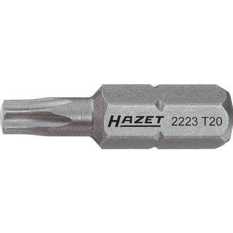 HAZET Bit 2223 T30 Sechskant Massiv 6 3 1 4 Zoll Innen TORX Profil T30