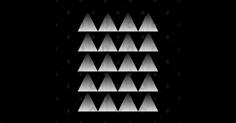 Pattern Of Black And White Triangles Black And White Pattern