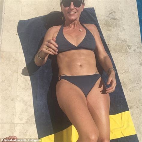 Davina Mccall Shows Off Toned Washboard Abs After Winning Fit List Top