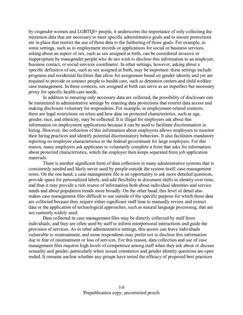 Principles And Concept Clarity Measuring Sex Gender Identity And