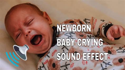 Newborn Baby First Crying Sound Effect Youtube