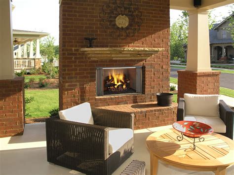 Heatilator Villawood 36 And 42 Outdoor Wood Fireplace Fireplace