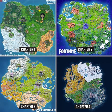 Tundra Fortnite On Twitter Rank These 4 Chapters Maps From Best To