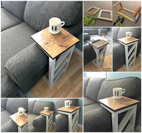 Make your own cleaning wipes, laundry detergent and more. This DIY Sofa Table is Simply Awesome