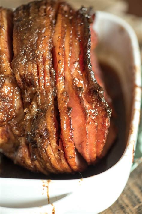 Brown Sugar Glazed Ham Go Go Go Gourmet