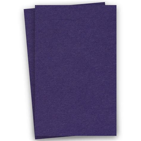 Basics Dark Purple 11x17 Ledger Paper 80c Cardstock 100 Pk
