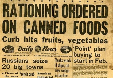 Food Rationing And Canning During World War Ii Brewminate A Bold