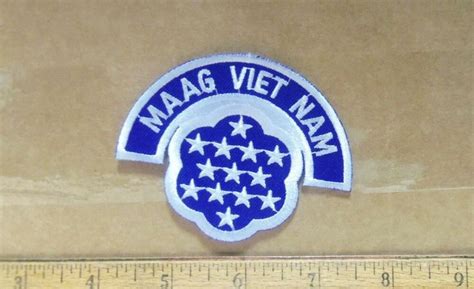 Military Assistance Advisory Group Maag Vietnam Embroidered Patch