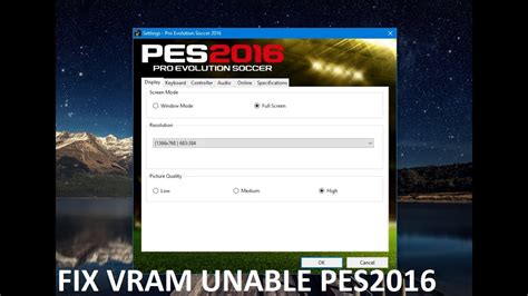 Pes 2016 smokebomb party by faiz; Fix Vram Unable Di Game Pes 2016 - YouTube