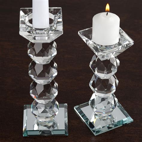 7 Gemcut Crystal Glass Votive Candle Holder Efavormart
