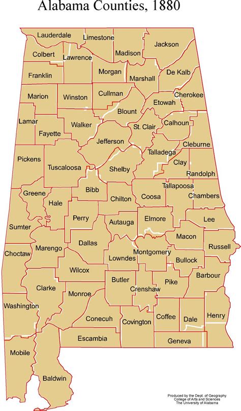 Alabama Maps Historic