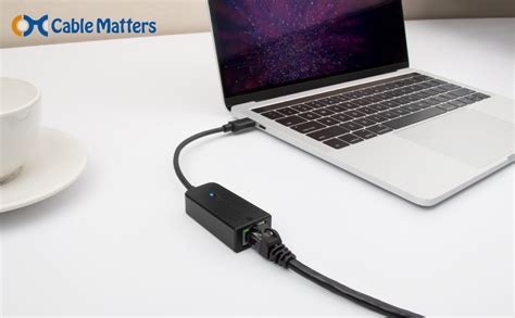 Cable Matters Plug And Play Usb C To Ethernet Adapter Thunderbolt To