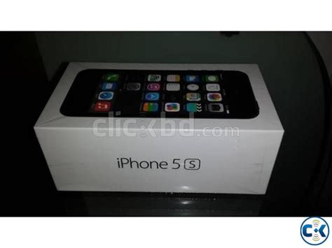 Apple Iphone 5s 16gb Space Grey Sealed Box With Warranty Clickbd
