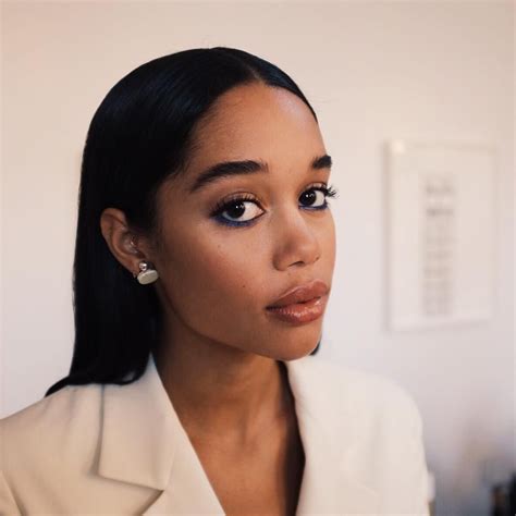 laura harrier instagram october 26 2016 black hair care makeup looks beauty makeup