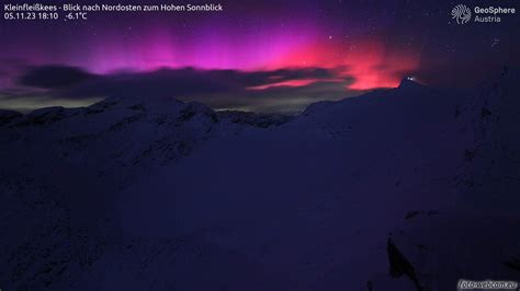 Meteonews Northern Lights Over The Alps Again 5 November 2023