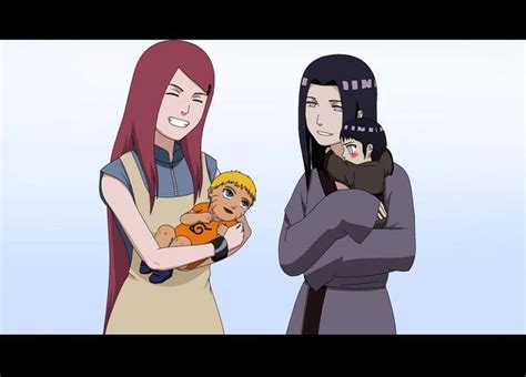 Kushina And Naruto Hinatas Mother And Hinata Hinata Hyuga Naruto And Hinata Naruhina Boruto