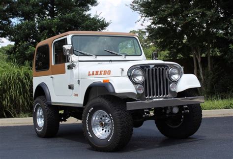 1981 Jeep Cj 7 Laredo V8 4 Speed For Sale On Bat Auctions Closed On