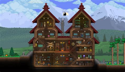 Amazing terraria house ideas (+20 house ideas) (part 1). Click this image to show the full-size version. | Terraria ...