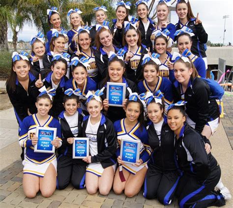 Foothill High Competition Cheer Squads Earn Five First‐place Awards At