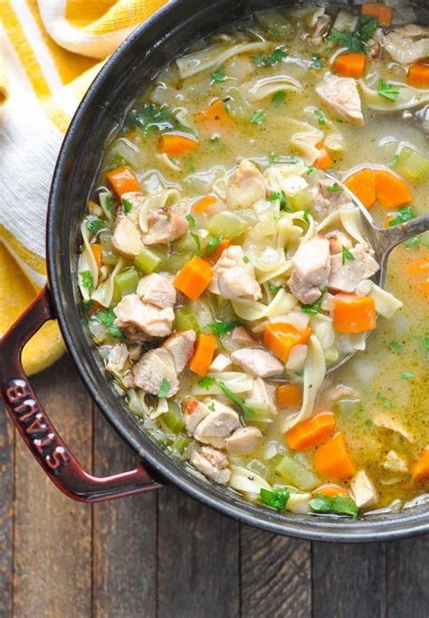 Trevor, on the other hand, isn't as easy to please with soup. Quick and Easy Homemade Turkey Noodle Soup - The Seasoned Mom