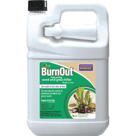 Buy Bonide Burnout Organic Weed And Grass Killer 1 Gal
