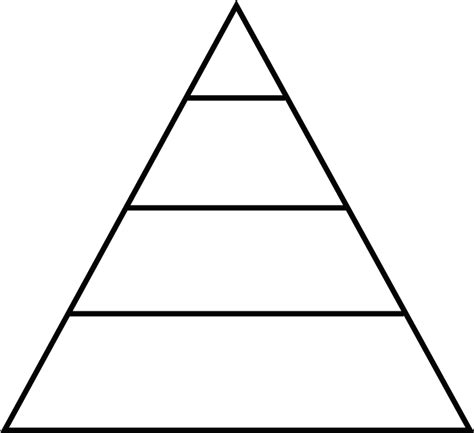 Food Chain Pyramid Blank