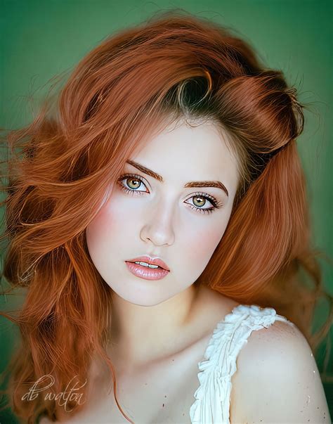 Beautiful Redhead Ai Generated By Dbwalton