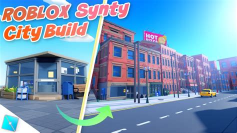 Roblox Synty City Build Studio Speedbuild Showcase Build Youtube