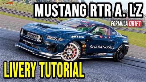 Carx Drift Racing Online Mustang Rtr Adam Lz Fd Livery Tutorial