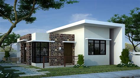 Simple Bungalow House With Terrace Small House Design Philippines