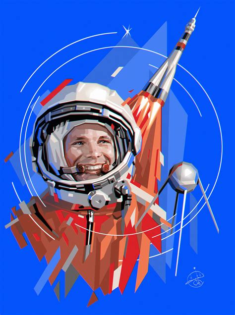 Artstation Yuri Gagarin