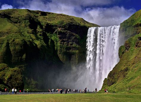 Interesting Things In Our Life Skogafoss Waterfall South Iceland
