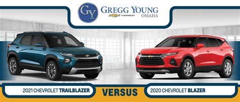 2021 Chevy Trailblazer Vs 2020 Chevy Blazer Size Cargo Space And Features