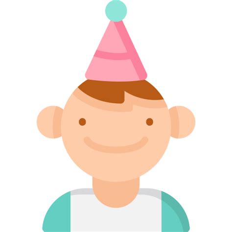 Birthday Boy Special Flat Icon