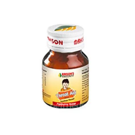 Buy Baksons Throat Aid Paediatric Tablet 25 Gm Online At Best Price