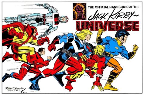 The Official Handbook Of The Jack Kirby Universe In Color Comic Art