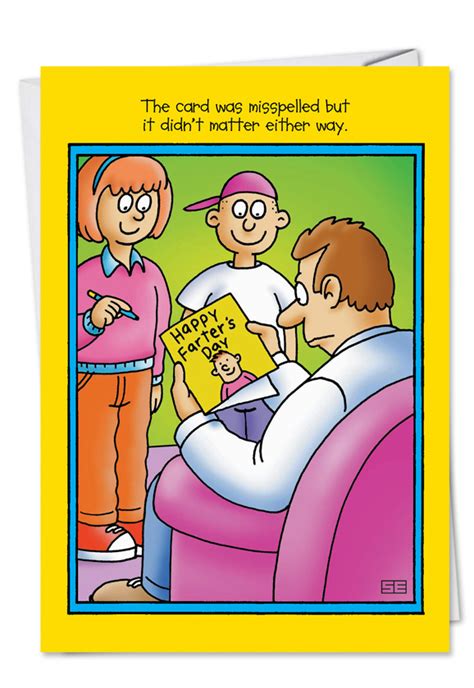 Farters Funny Fathers Day Card