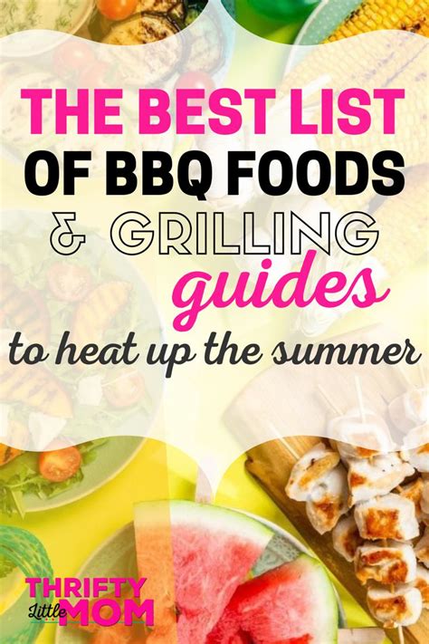 The Ultimate Barbecue Food List And Grilling Guide Barbecue Recipes