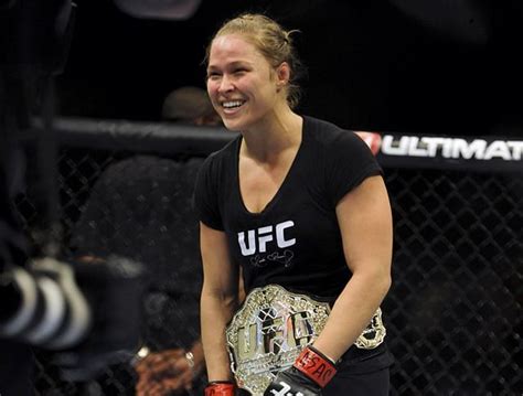 Ronda Rousey Opens Up On Her Training Sessions With UFC Middleweight