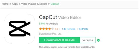 Capcut For Pc Download Latest Windows 11107