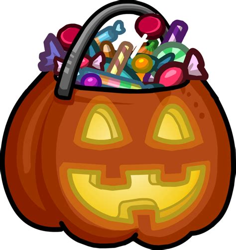Halloween Candy Bag Transparent Clip Art Library