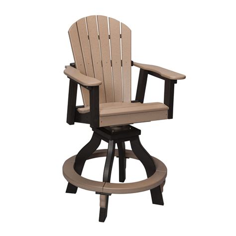 Amazon Com Emerit Outdoor Swivel Bar Stools Bar Height Patio Chairs Set