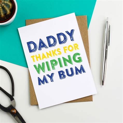 Daddy Thanks For Wiping My Bum By Do You Punctuate