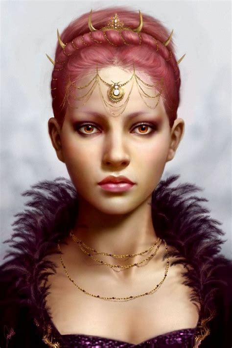 image result for fantasy girl pink hair fantasy portraits female portraits character portraits