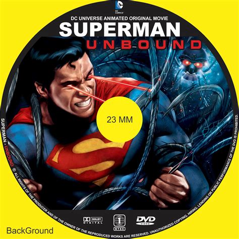 The dvd (common abbreviation for digital video disc or digital versatile disc) is a digital optical disc data storage format invented and developed in 1995 and released in late 1996. COVERS.BOX.SK ::: SUPERMAN - UNBOUND - high quality DVD ...