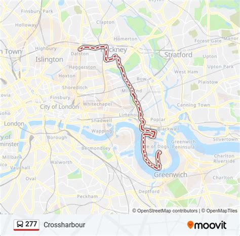 277 Route Schedules Stops And Maps Crossharbour Updated