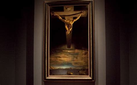 Iconic Salvador Dali Painting Christ Of Saint John Of The Cross To Be