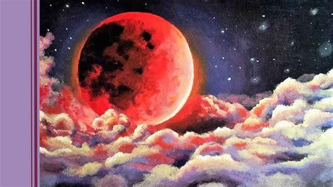 Blood Moon Painting At Explore Collection Of Blood