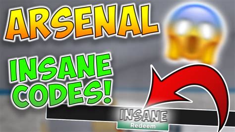 If you were looking for all the arsenal (roblox game) codes you have come to the right place, here we will provide you with all the . ALL NEW ARSENAL CODES 2019!! (Roblox) - Roblox Arsenal ...